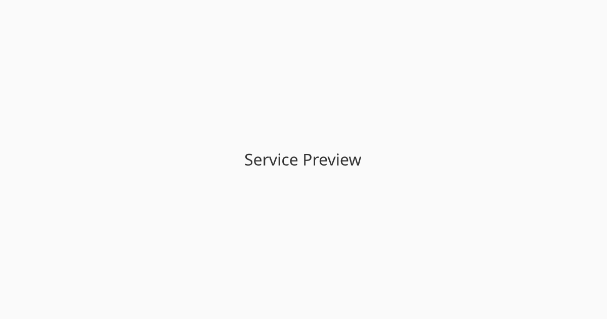 Service name here with validation preview
